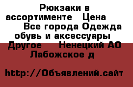 Рюкзаки в ассортименте › Цена ­ 3 500 - Все города Одежда, обувь и аксессуары » Другое   . Ненецкий АО,Лабожское д.